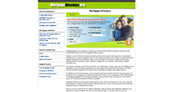 Desktop Screenshot of mortgagedirectory.org